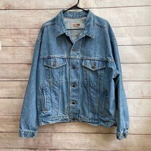 VINTAGE 90’s WHOA APPAREL JEAN JACKET